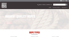 Desktop Screenshot of bulkropes.com